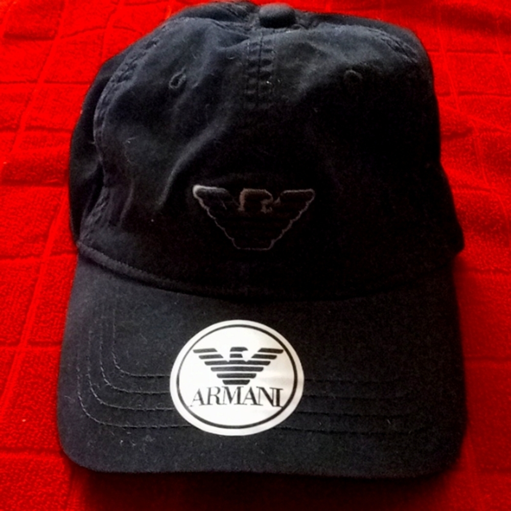 ARMANI Jeans baseball cap 100% cotton rare one euro style